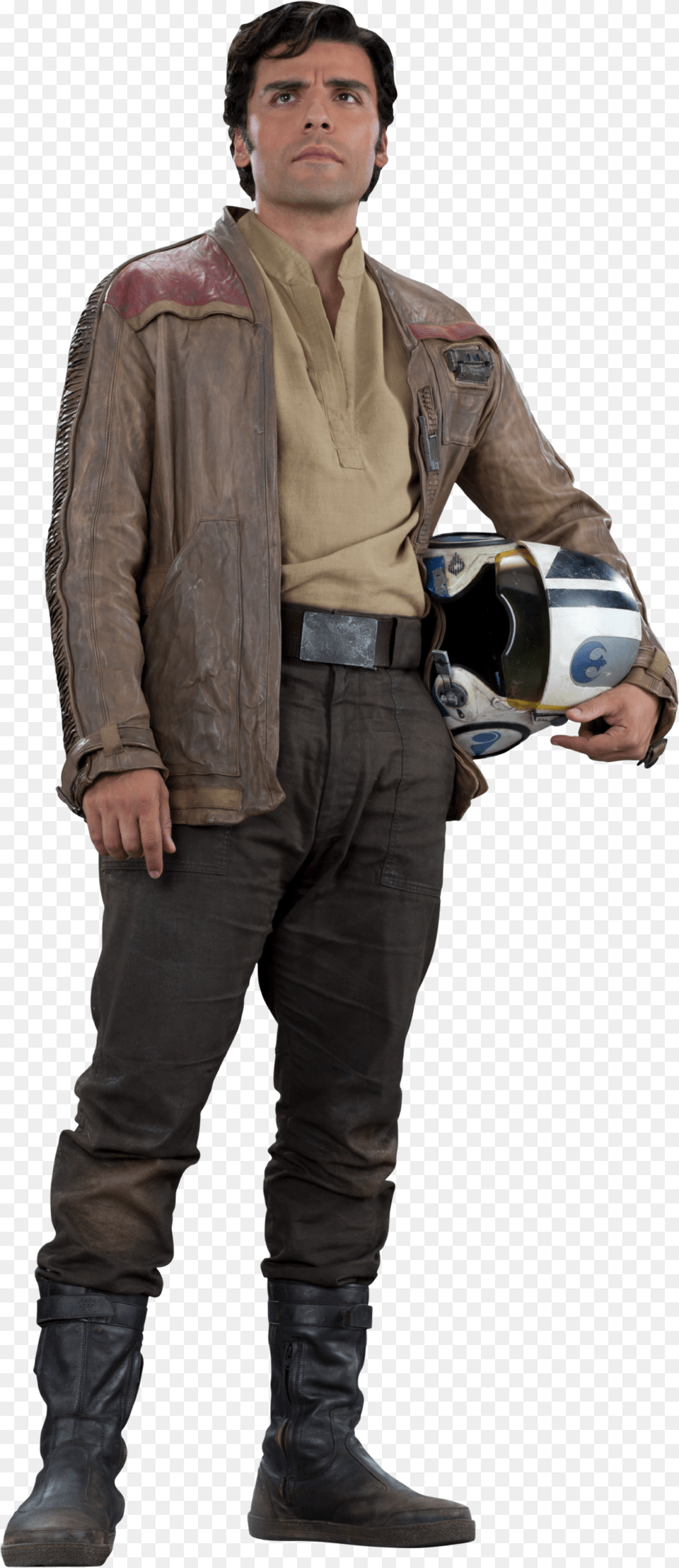Some Image Poe Dameron The Last Jedi, Clothing, Coat, Jacket, Adult Free Png Download