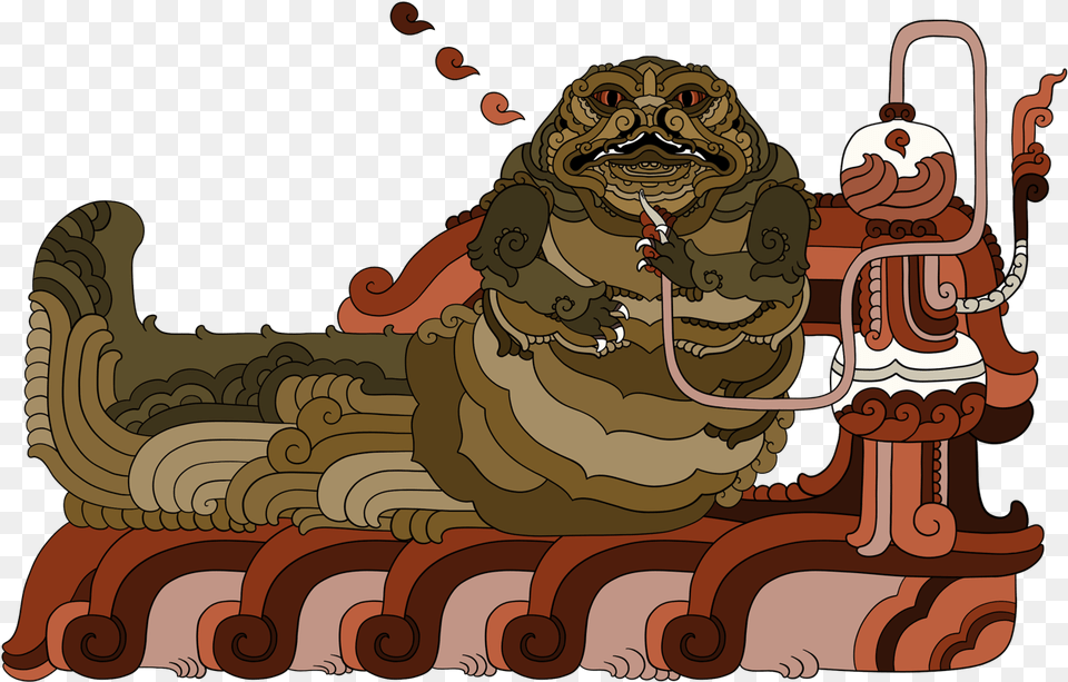 Some Jabba The Hutt Cartoon, Animal, Lion, Mammal, Wildlife Png