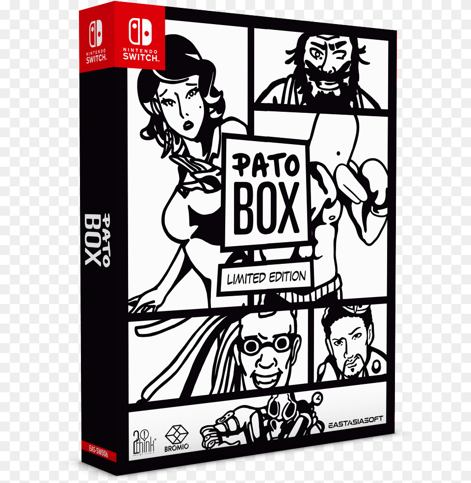 Some Pictures Pato Box Switch, Book, Comics, Publication, Advertisement Free Transparent Png