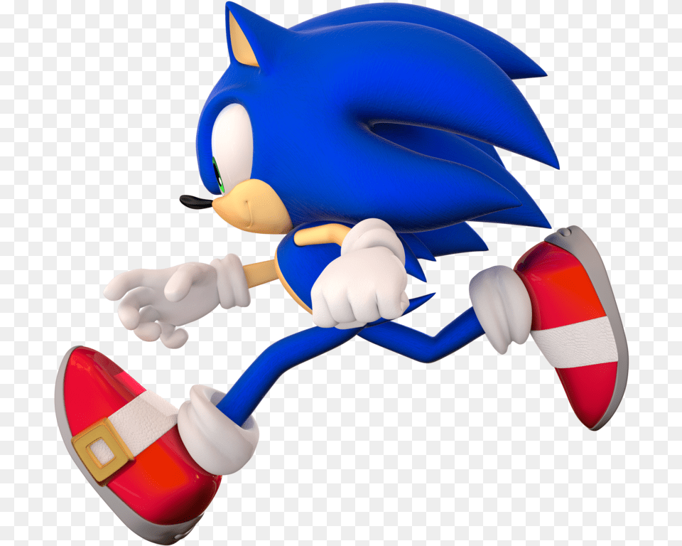 Some Sonic The Hedgehog Render By Fentonxd Sonic The Hedgehog 3d Running, Toy Free Transparent Png