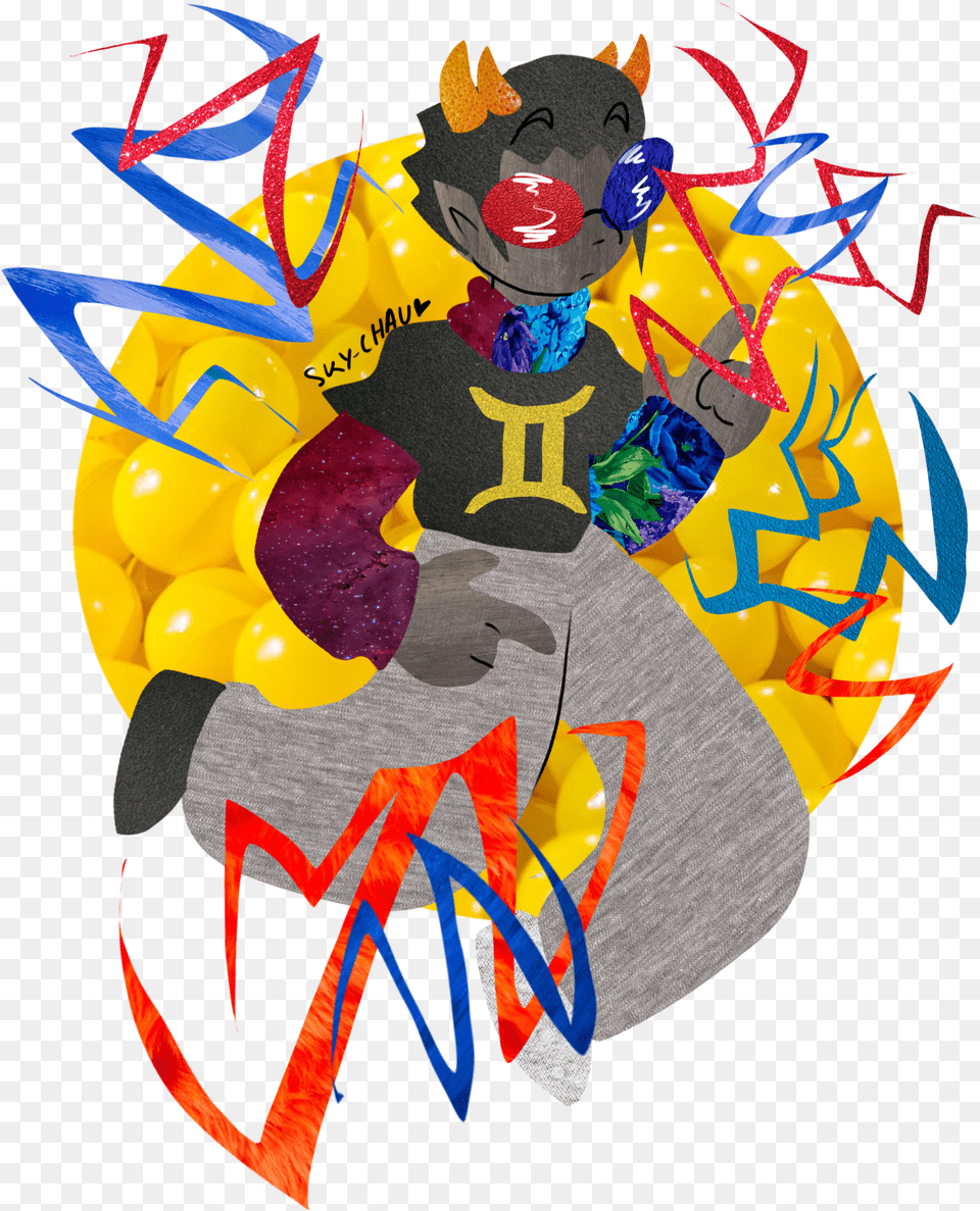 Someone Requested A Clippy Sollux So Here He Ishes Illustration, Art, Collage, Graphics, Person Png