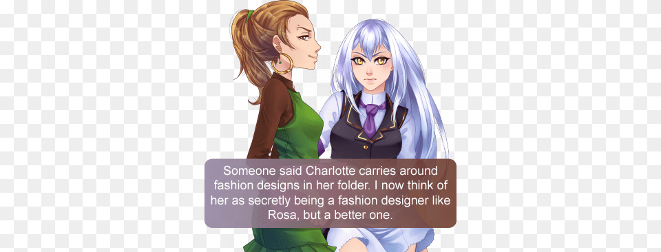 Someone Said Charlotte Carries Around Fashion Designs My Candy Love University Life Amber, Adult, Publication, Person, Woman Png Image