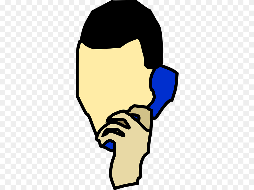Someone Talking On The Phone Clipart, Body Part, Finger, Hand, Person Png Image