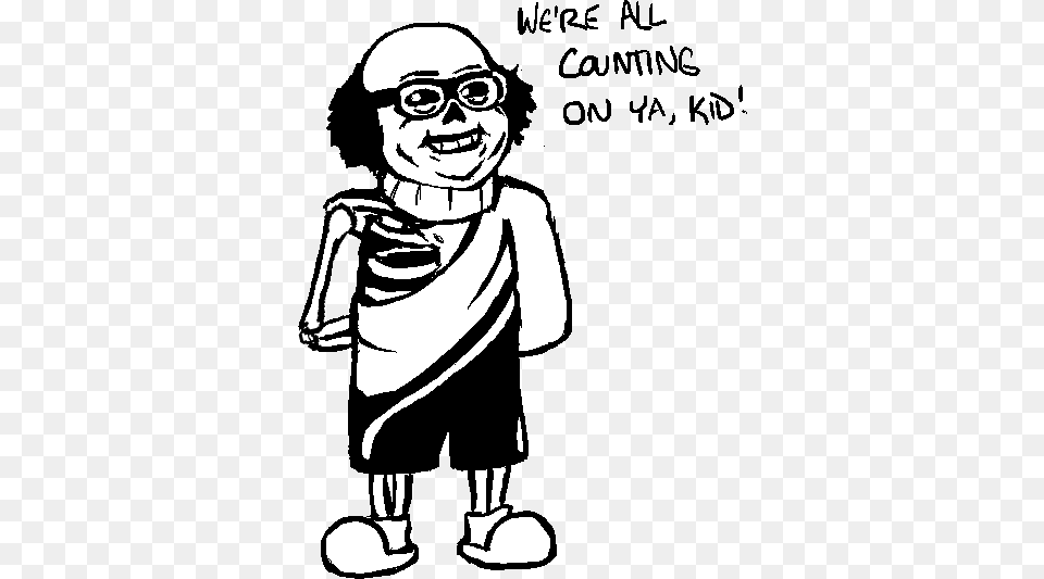Someone Told Me That Danny Devito And Sans The Skeleton Boneheads, Publication, Book, Comics, Person Free Png