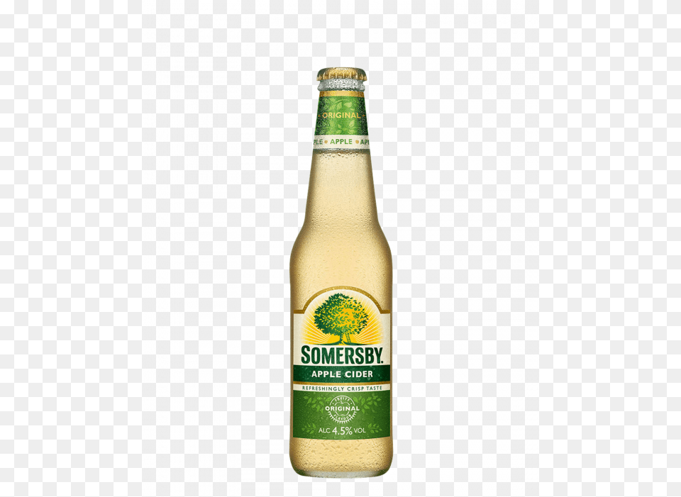 Somersby Premium Apple Cider 24 X 330ml Somersby Apple Cider, Alcohol, Beer, Beer Bottle, Beverage Free Png