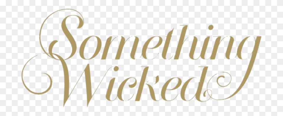 Something Wicked Logo, Calligraphy, Handwriting, Text Png Image