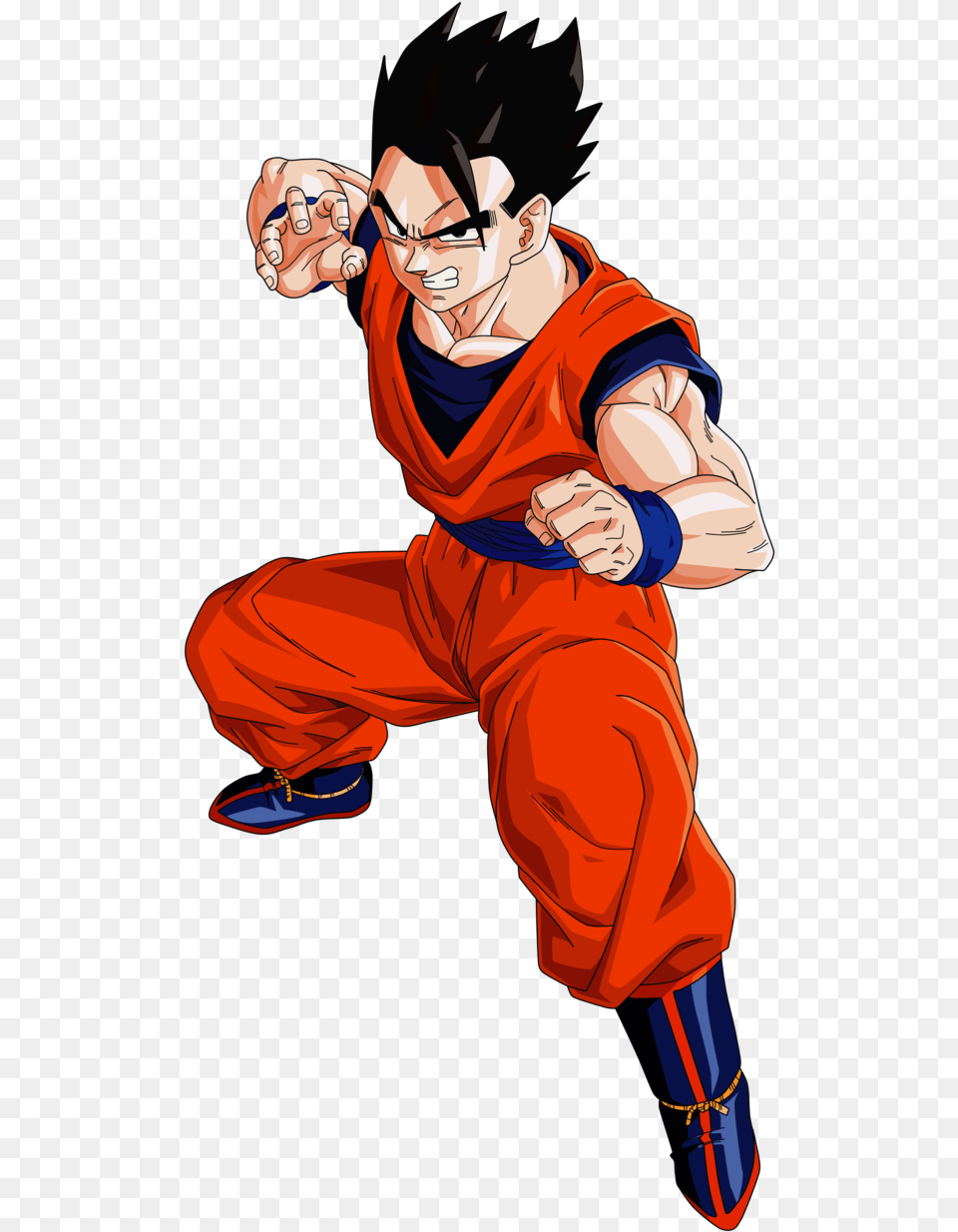 Son Gohan, Baby, Book, Comics, Person Png