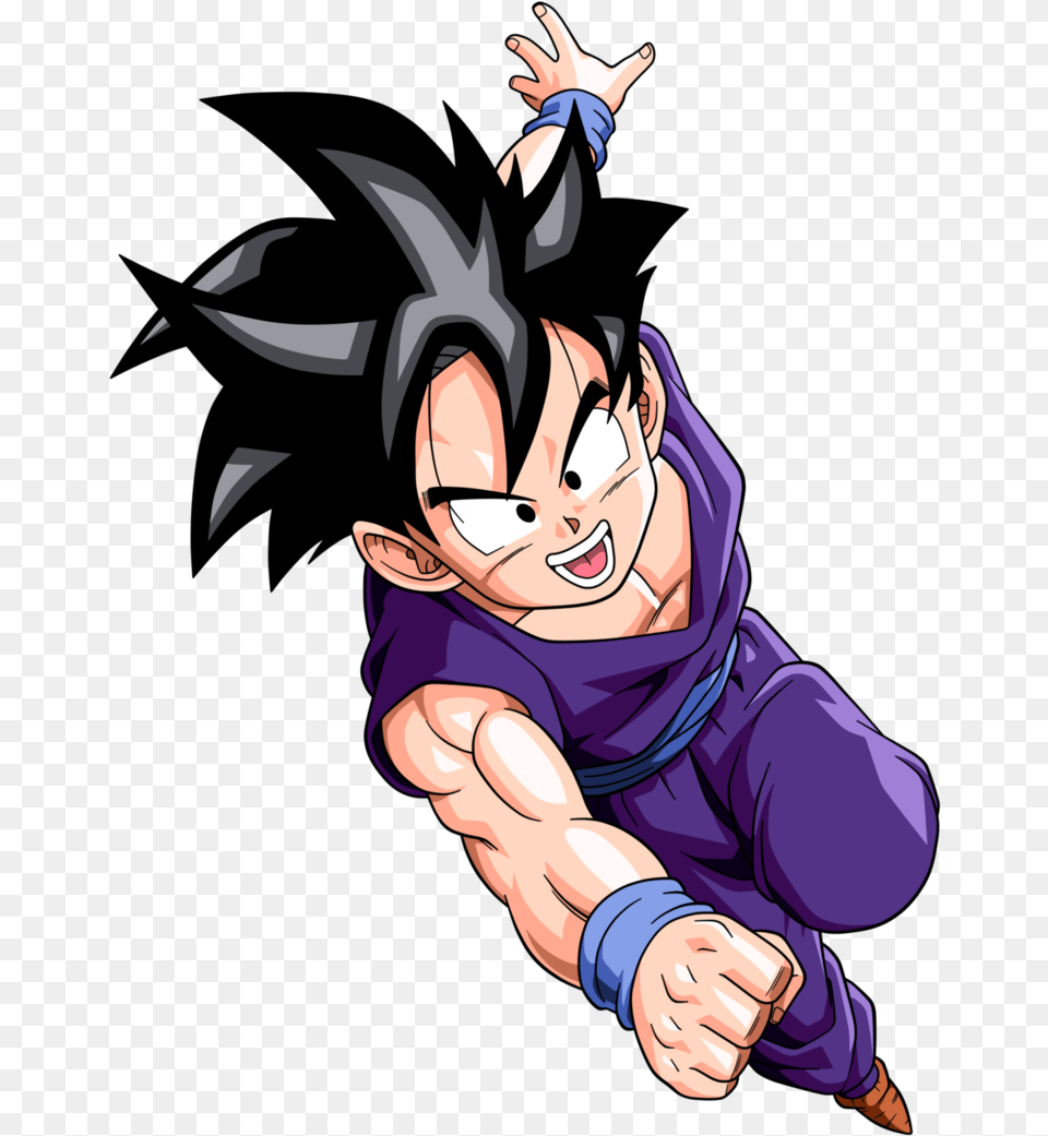 Son Gohan Dragon Ball Z Goku, Book, Comics, Publication, Person Png