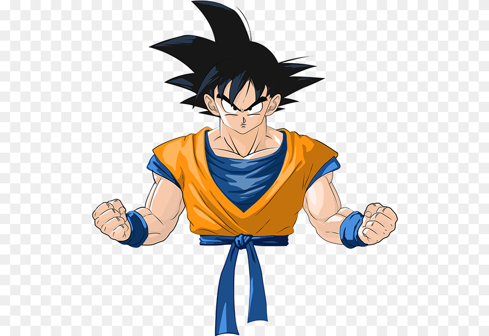 Son Goku Images Photos Videos Logos Illustrations And Goku Dragon Boll Z, Book, Comics, Person, Publication Png