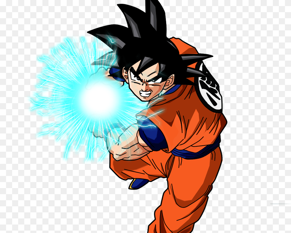 Son Goku Kamehameha, Publication, Book, Comics, Person Free Transparent Png