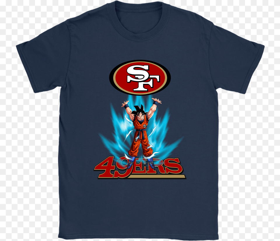 Son Goku Shares Your Energy San Francisco 49ers Shirts Harry Potter Vs Star Wars Shirt, Clothing, T-shirt, Person Free Transparent Png