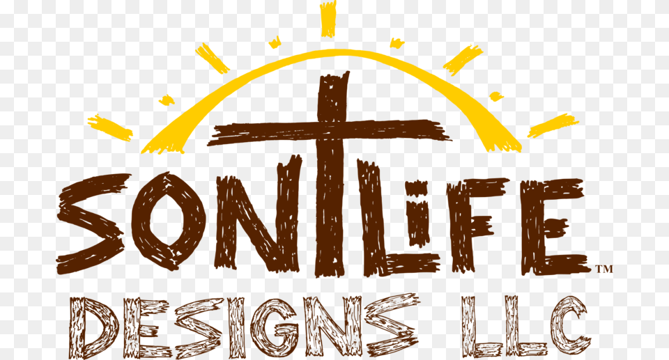 Son Life Designs Llc Christian Apparel Cross, Logo, Architecture, Building, Factory Free Png Download