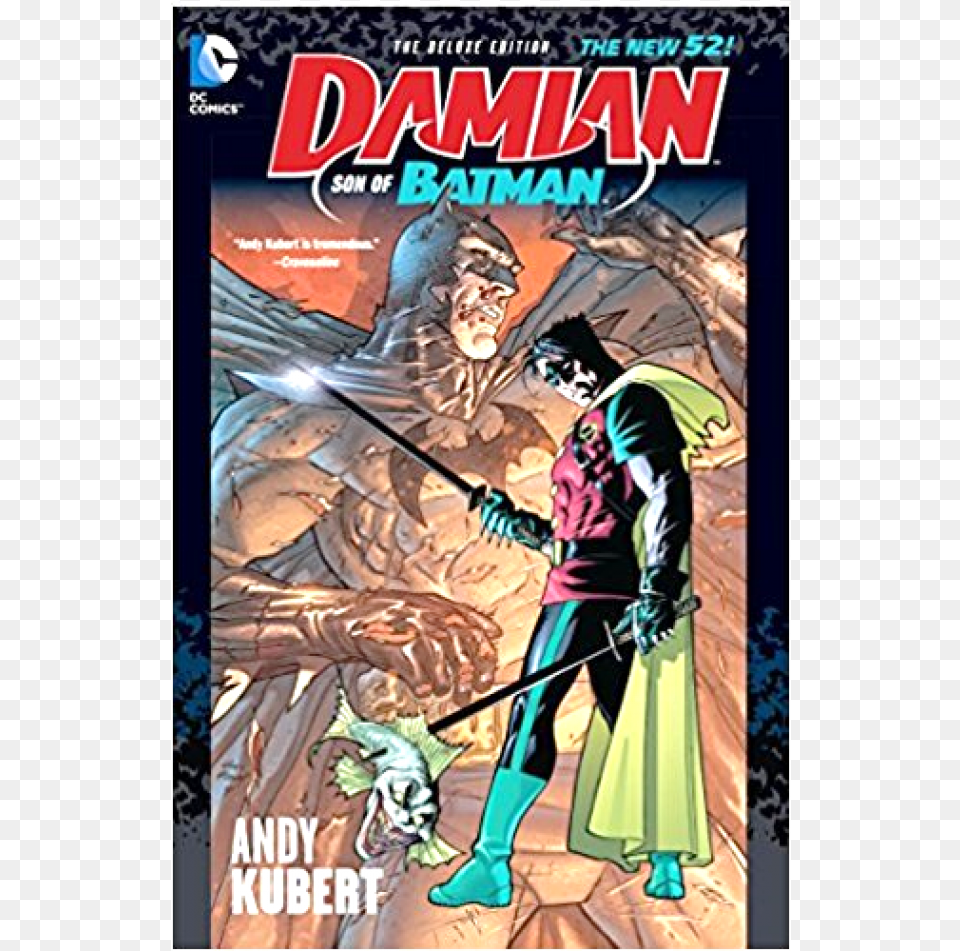Son Of Batman Dc Comics Damian Son Of Batman Son, Book, Publication, Adult, Female Png Image