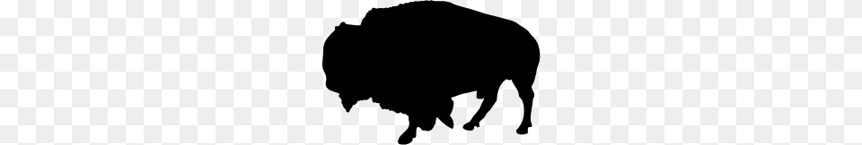 Son Silhouettes Silhouettes Of Son, Animal, Bison, Mammal, Wildlife Free Png