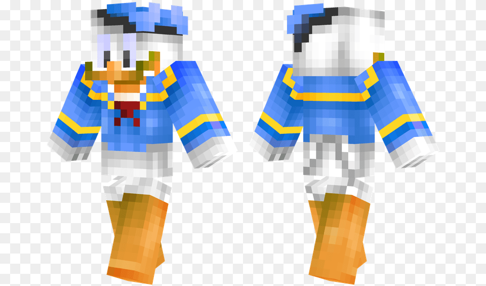 Sonald Duck Skin Minecraf, Person Png