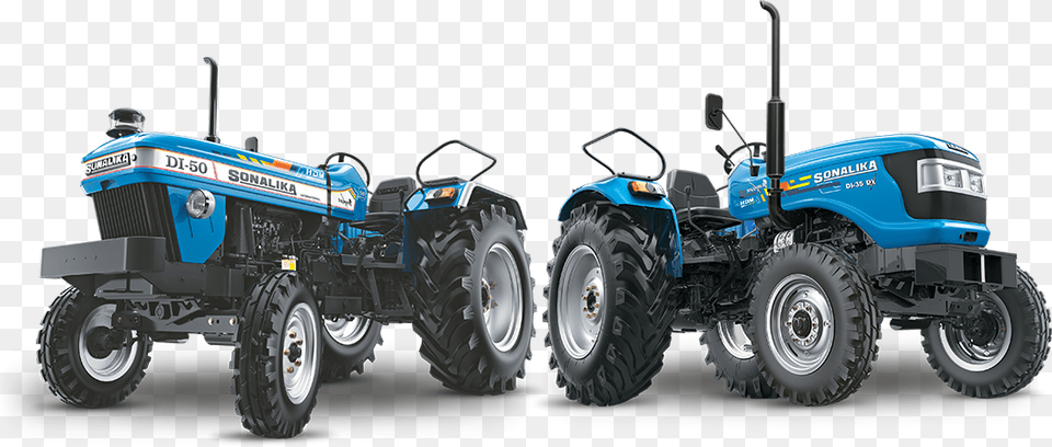 Sonalika Tractor Di, Machine, Transportation, Vehicle, Wheel Png