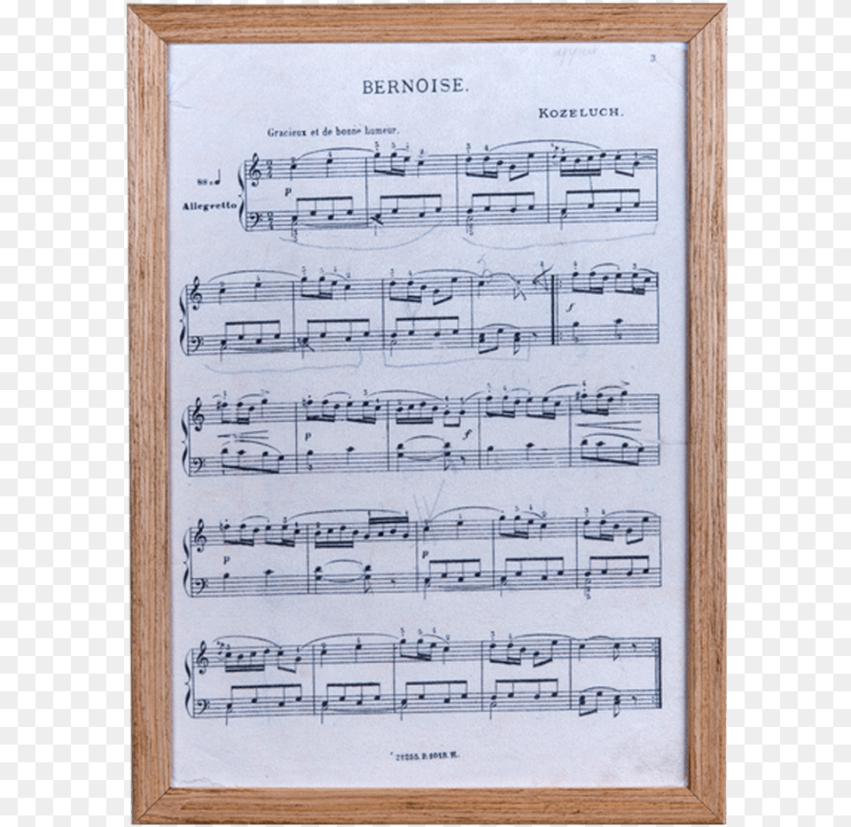 Sonata, Sheet Music Free Transparent Png