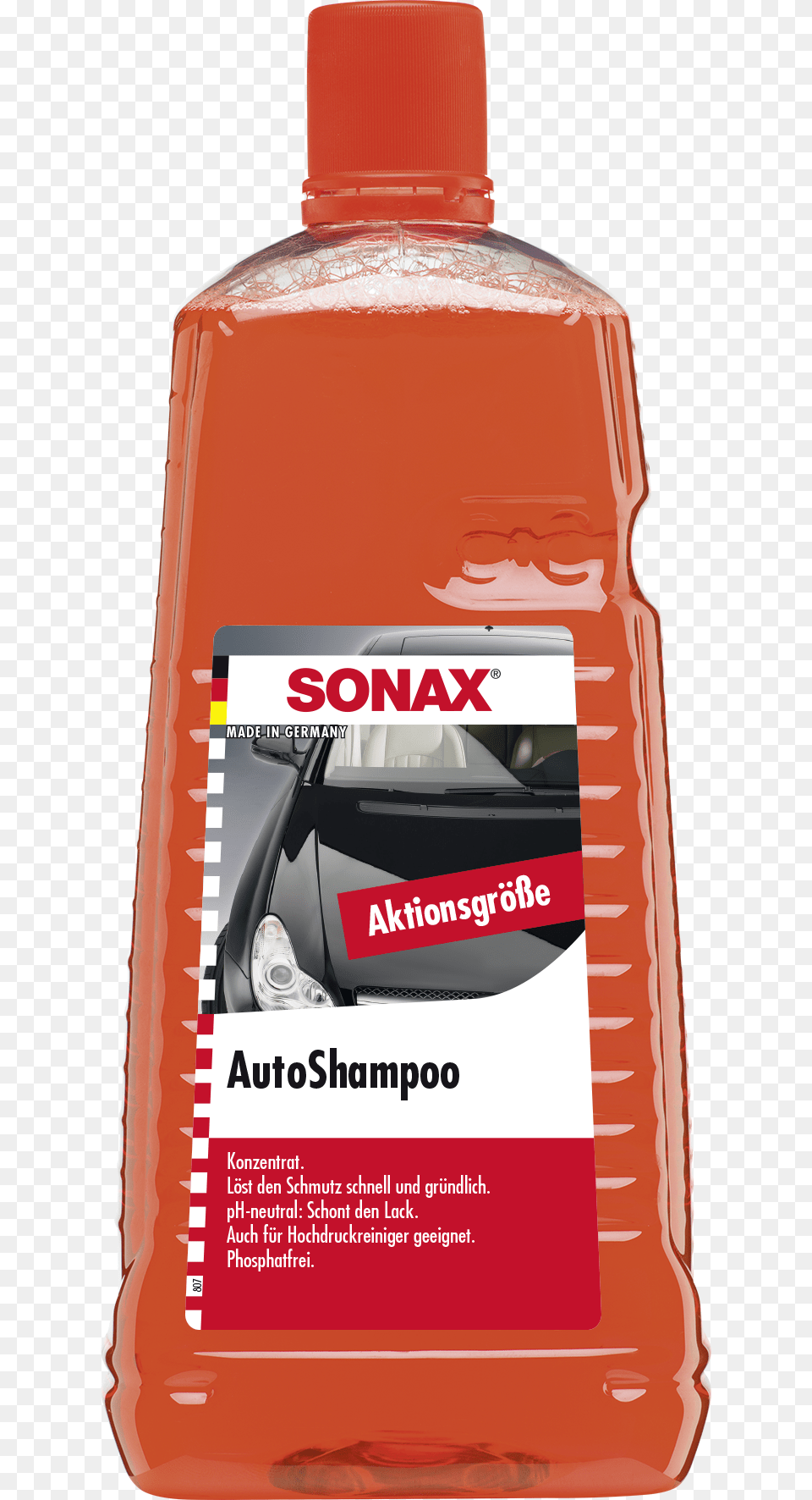 Sonax Car Wash Shampoo, Bottle, Food, Ketchup Png