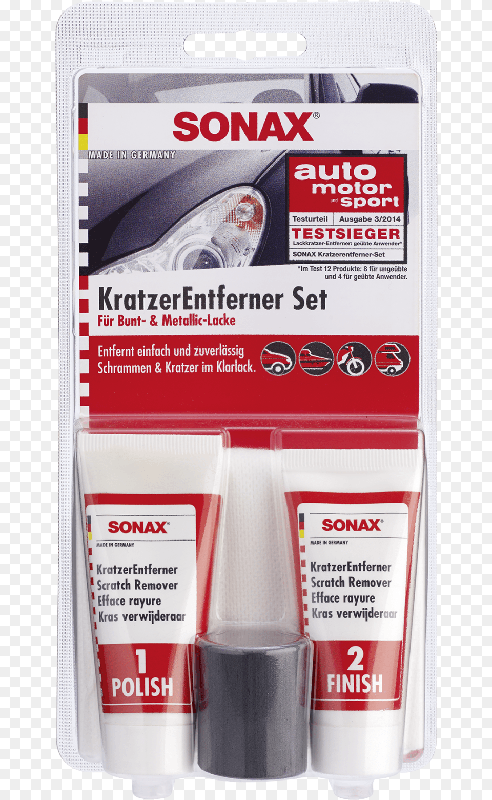 Sonax Paint Scratch Remover Set Sonax Kratzerentferner, Bottle Free Png Download