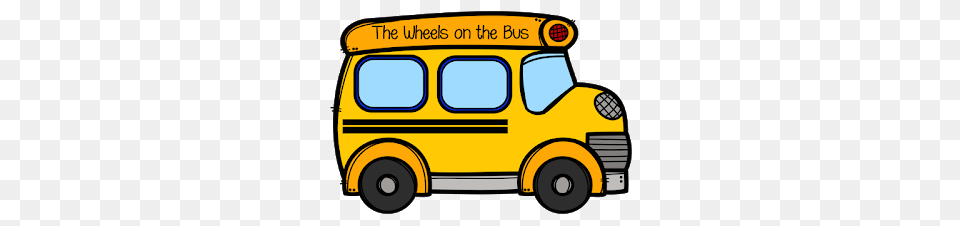 Song Links For Language Development, Bus, School Bus, Transportation, Vehicle Png Image