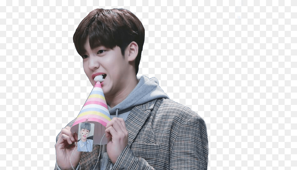 Song Yu Vin Cute Sticker By Choi, Clothing, Hat, Photography, Boy Free Png