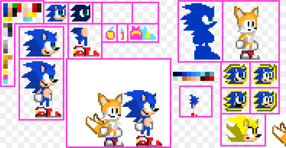 Sonic 2 Sprite Sheet, Person, Game, Super Mario Free Png