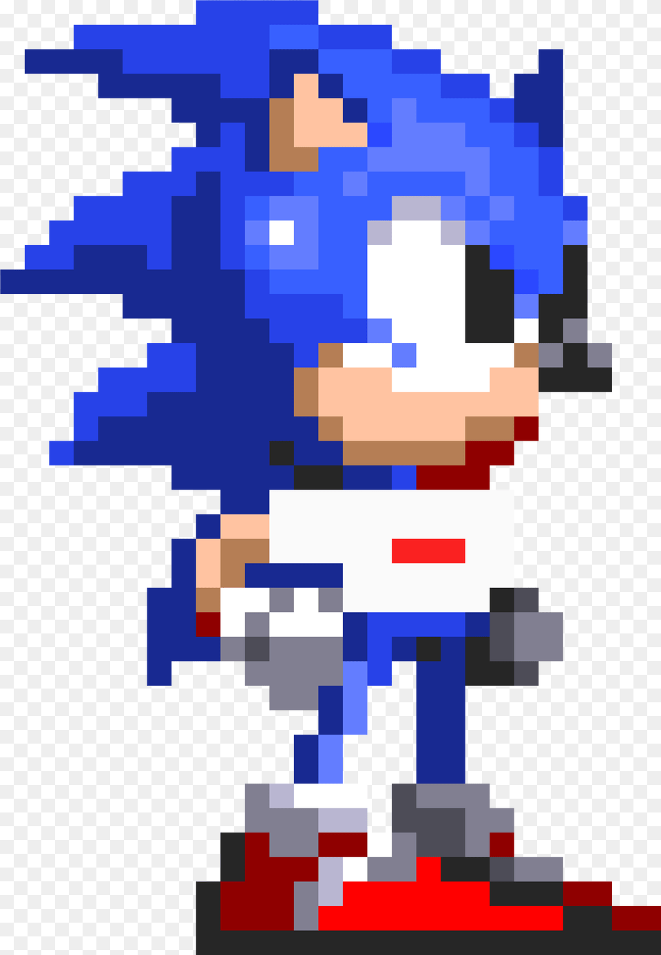 Sonic 2 Sprite Sonic 8 Bit, First Aid, People, Person, Nutcracker Png