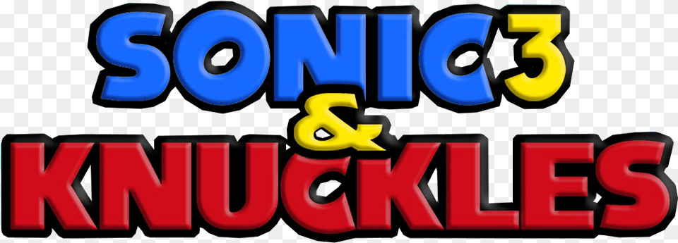 Sonic 3 And Knuckles Logo, Text, Symbol Png