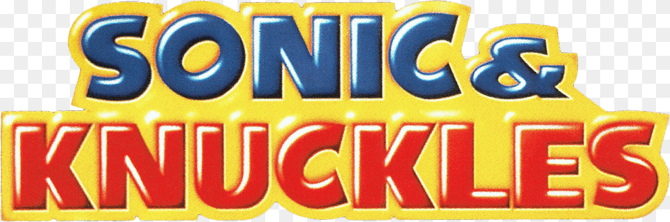 Sonic 3 And Knuckles Logo Sonic Amp Knuckles Logo, Dynamite, Weapon, Text Free Png Download