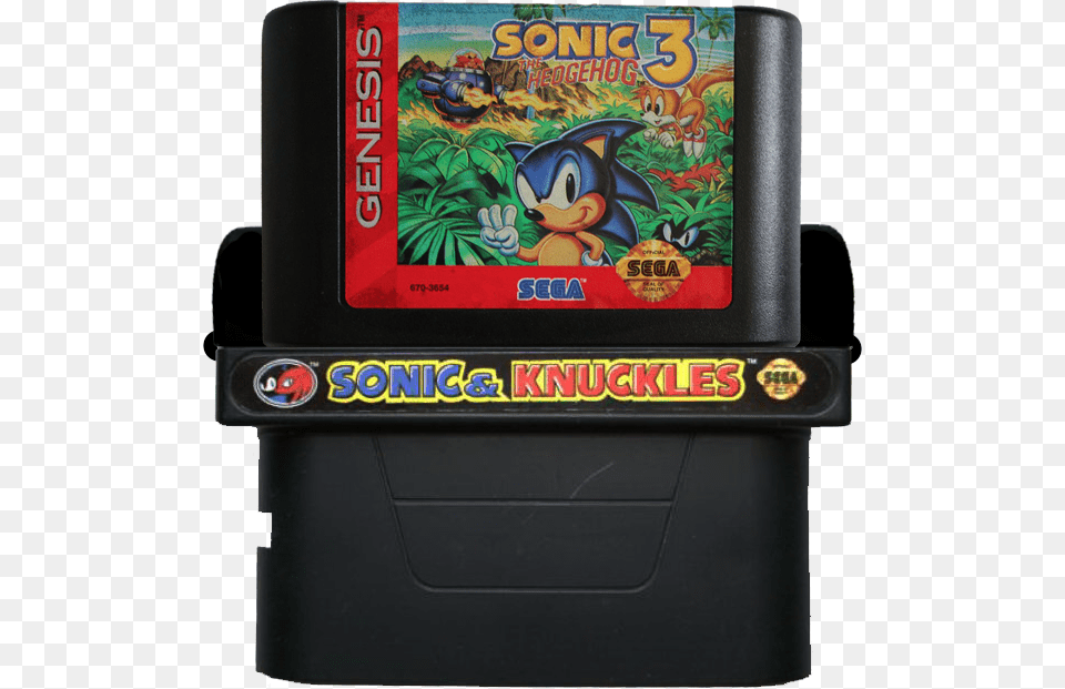 Sonic 3 Genesis Cartridge, Game Free Png