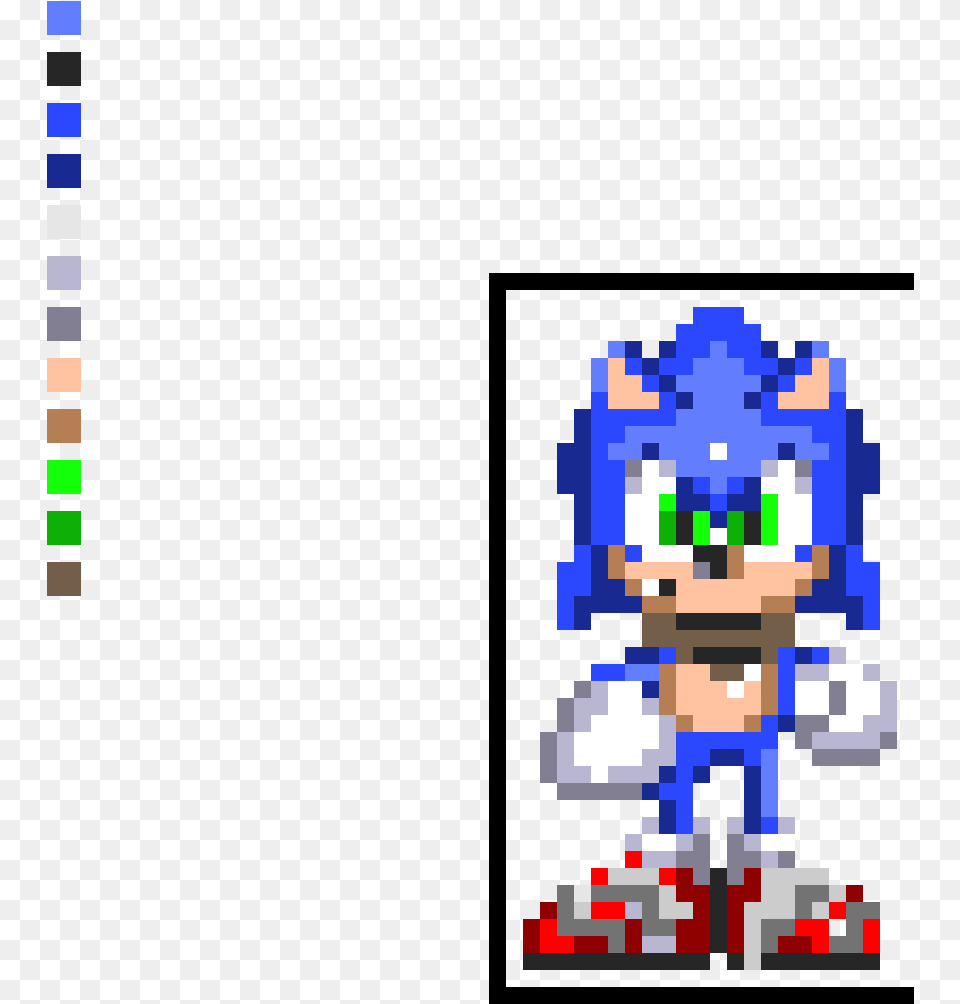 Sonic 3 Pixel Art, Game, Super Mario, Qr Code Png