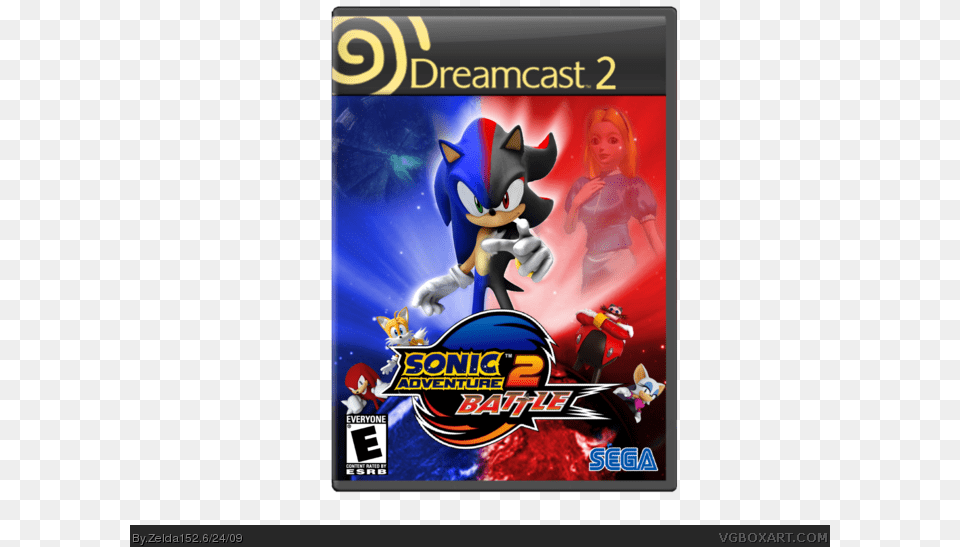 Sonic Adventure 2 Box Art Cover Sonic Adventure 3 Dreamcast, Person, Face, Head Free Transparent Png