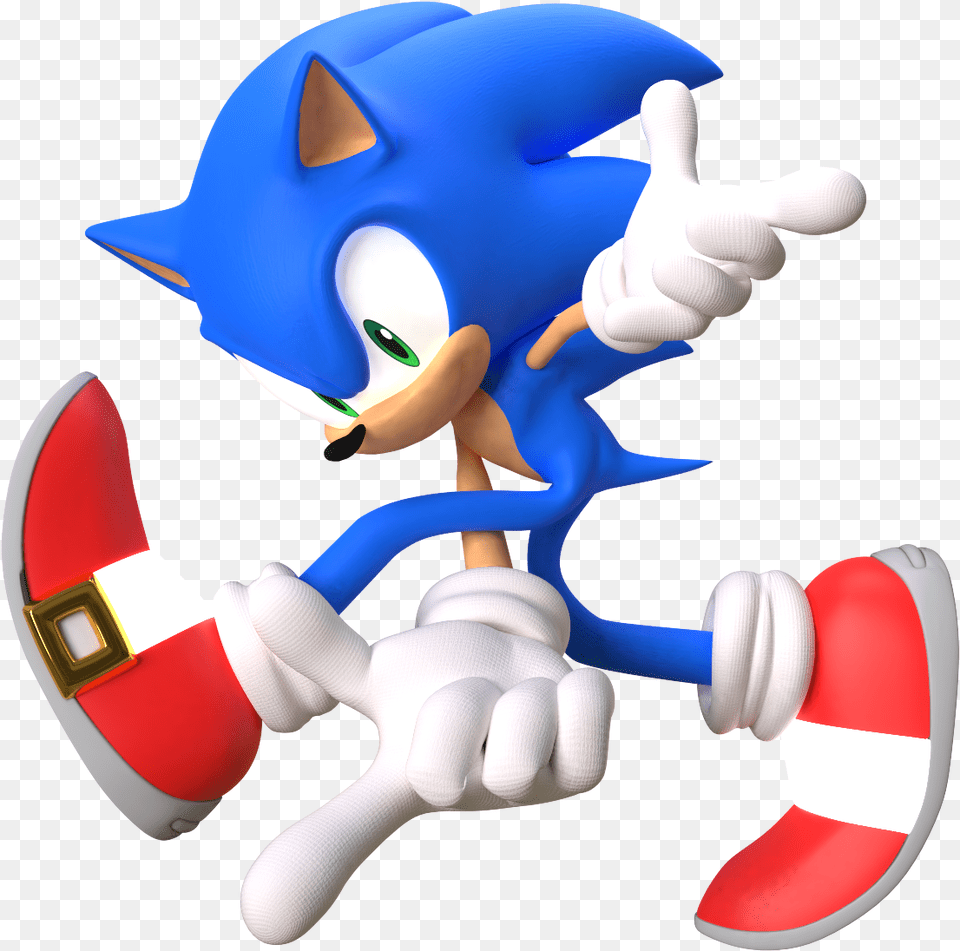 Sonic Adventure Pose Cartoon Free Png