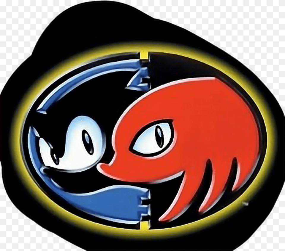 Sonic Amp Knuckles Logo Free Png Download