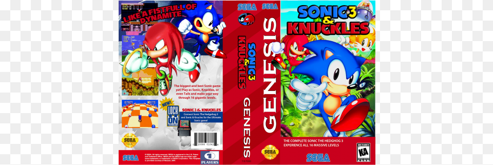 Sonic Amp Knuckles Mega Drive, Game, Super Mario Free Transparent Png