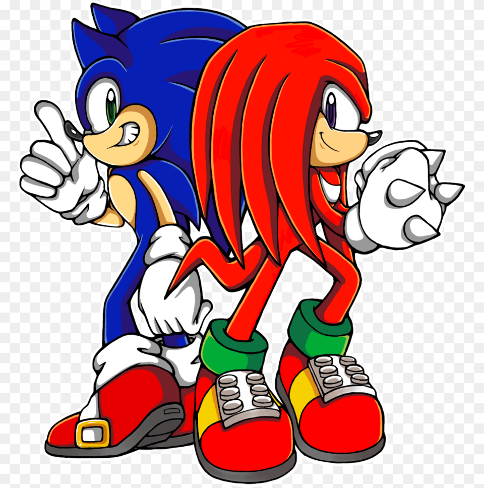 Sonic And Knuckles Characters, Book, Comics, Publication, Baby Free Transparent Png