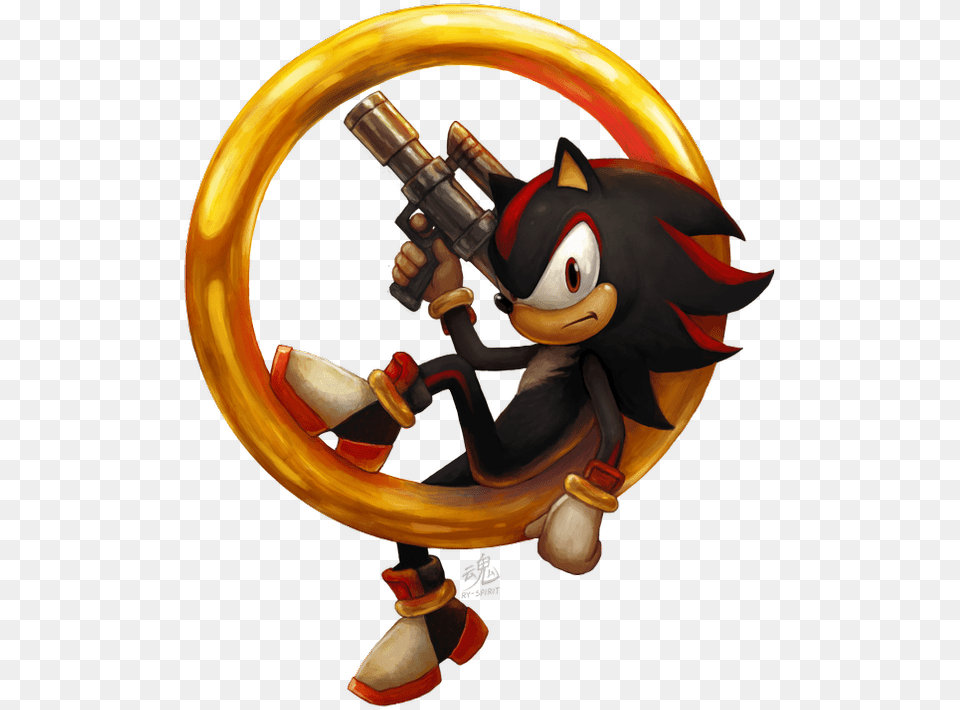 Sonic And Shadow Shadow The Hedgehog Fan Art Png Image