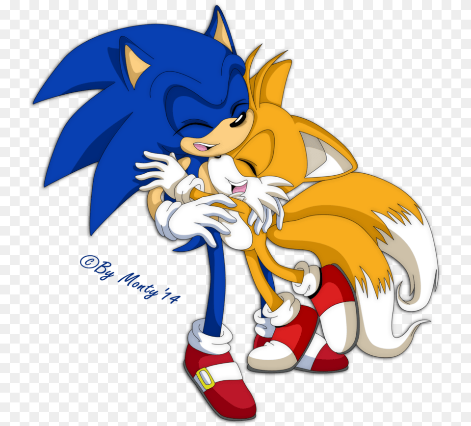 Sonic And Tails, Face, Head, Person, Baby Png Image