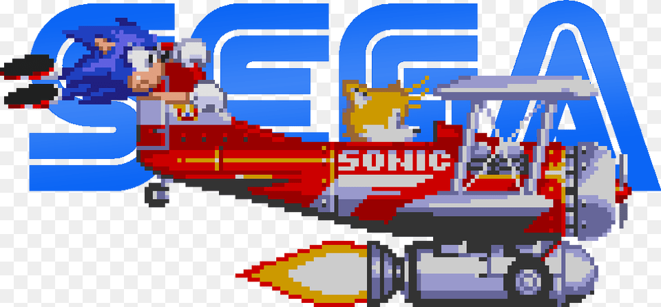 Sonic And Tails Download Sonic And Tails Plane Gif, Kart, Transportation, Vehicle, Bulldozer Png