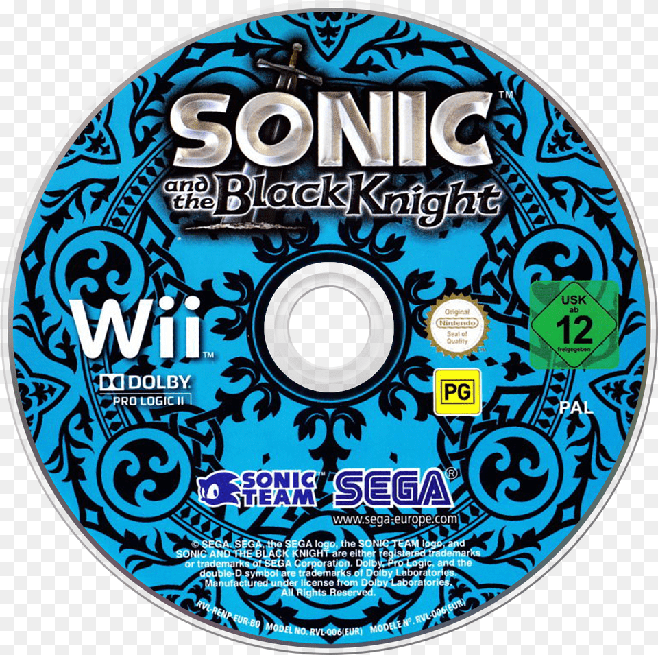 Sonic And The Black Knight Details Launchbox Games Database Sonic And The Black Knight Disc, Disk, Dvd Png Image