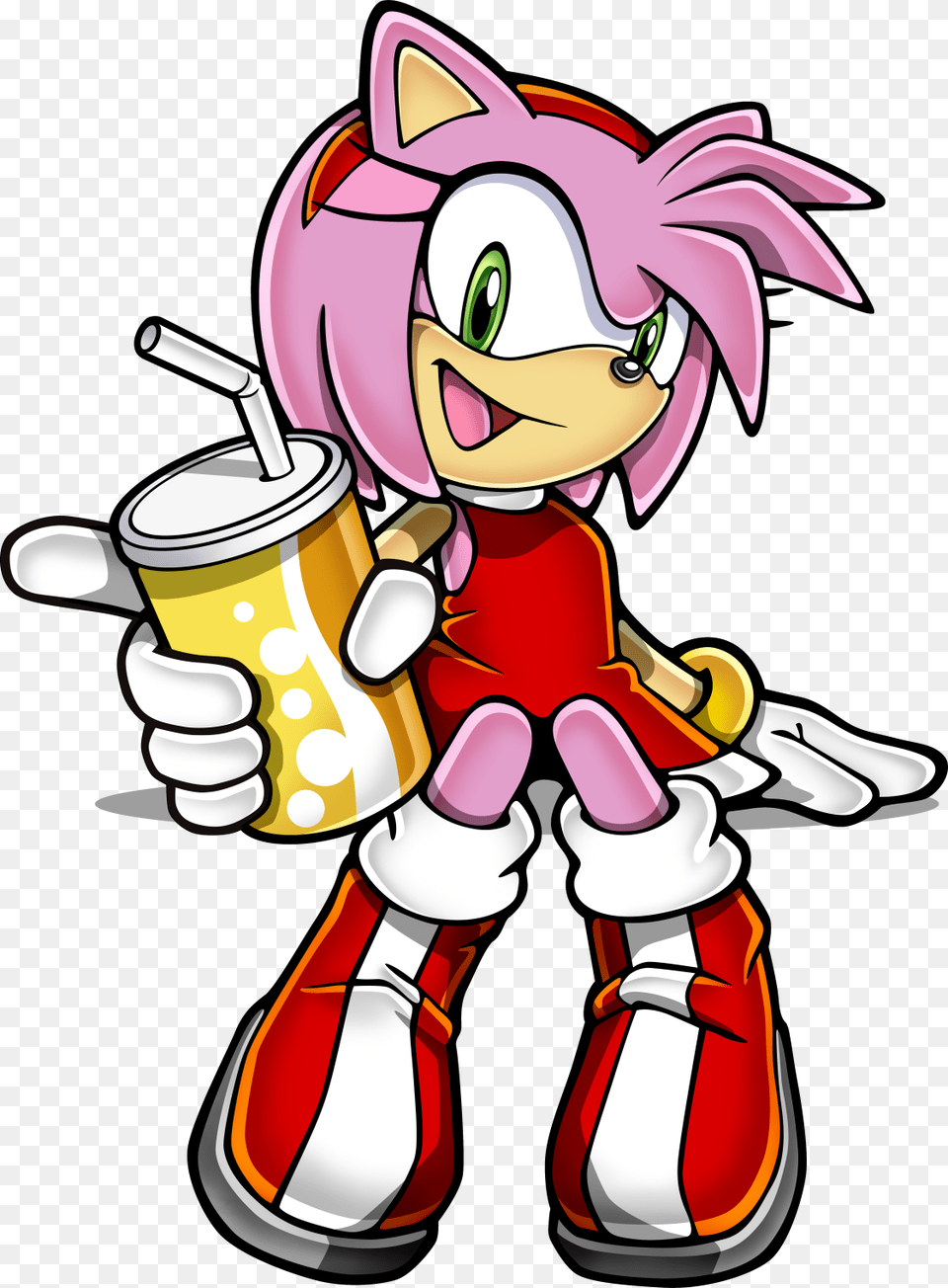 Sonic Art Assets Dvd Amy Rose Sonic Channel, Book, Comics, Publication, Dynamite Free Png Download