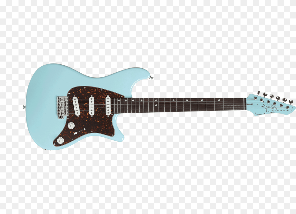 Sonic Blue Ashburn Sterling By Musicman Albert Lee, Electric Guitar, Guitar, Musical Instrument Free Transparent Png