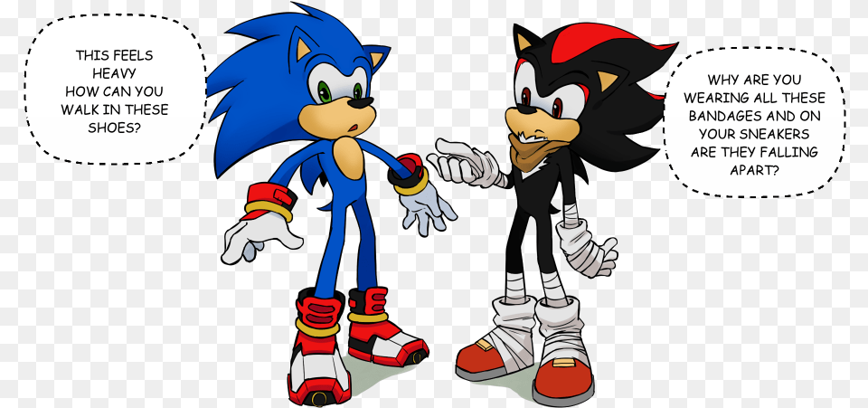 Sonic Boom And Shadow Boom Gear Swap Sonic The Hedgehog, Book, Comics, Publication, Baby Free Transparent Png