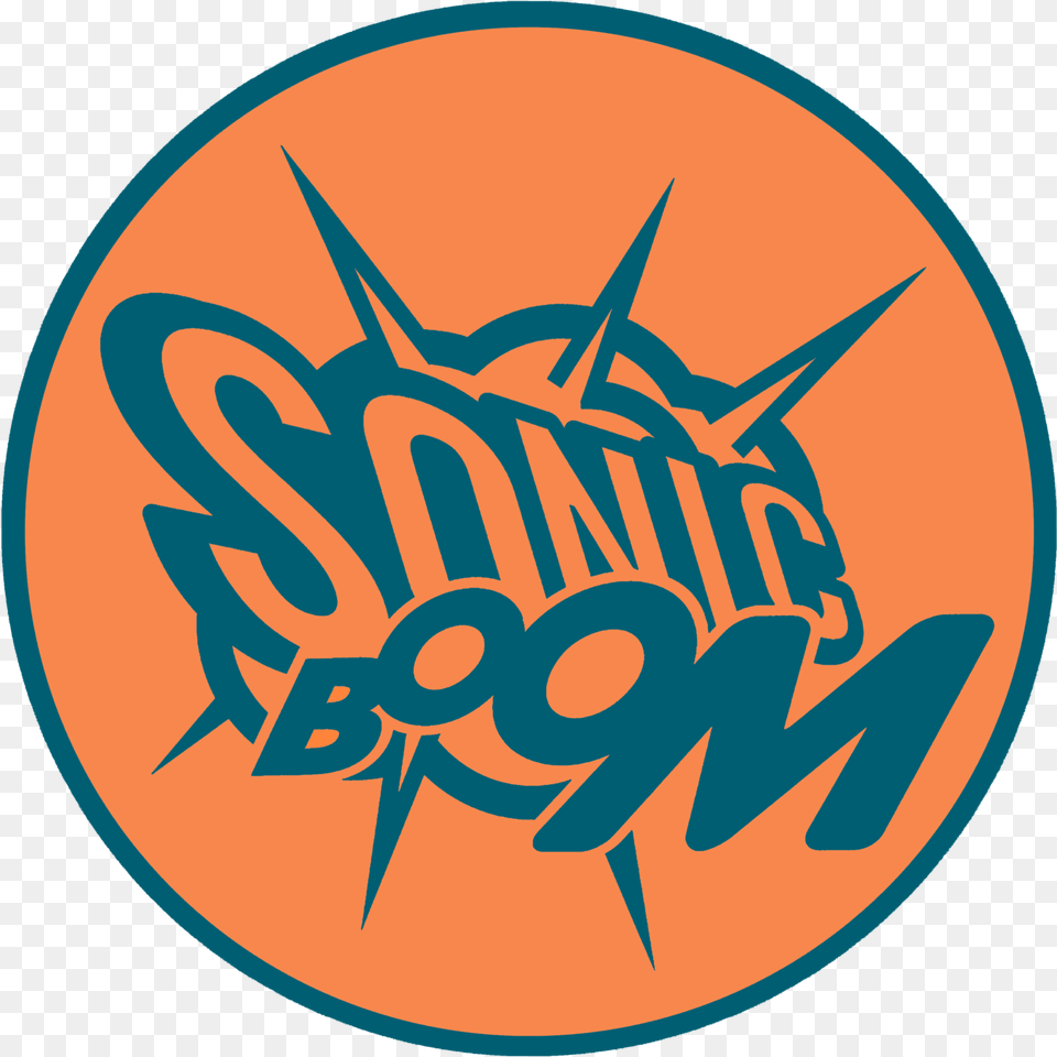 Sonic Boom Records, Logo, Sticker, Badge, Symbol Free Png Download