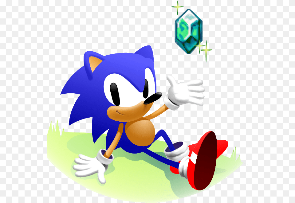 Sonic Cd Time Stone Sonic Cd Time Stone, Clothing, Glove Free Png Download