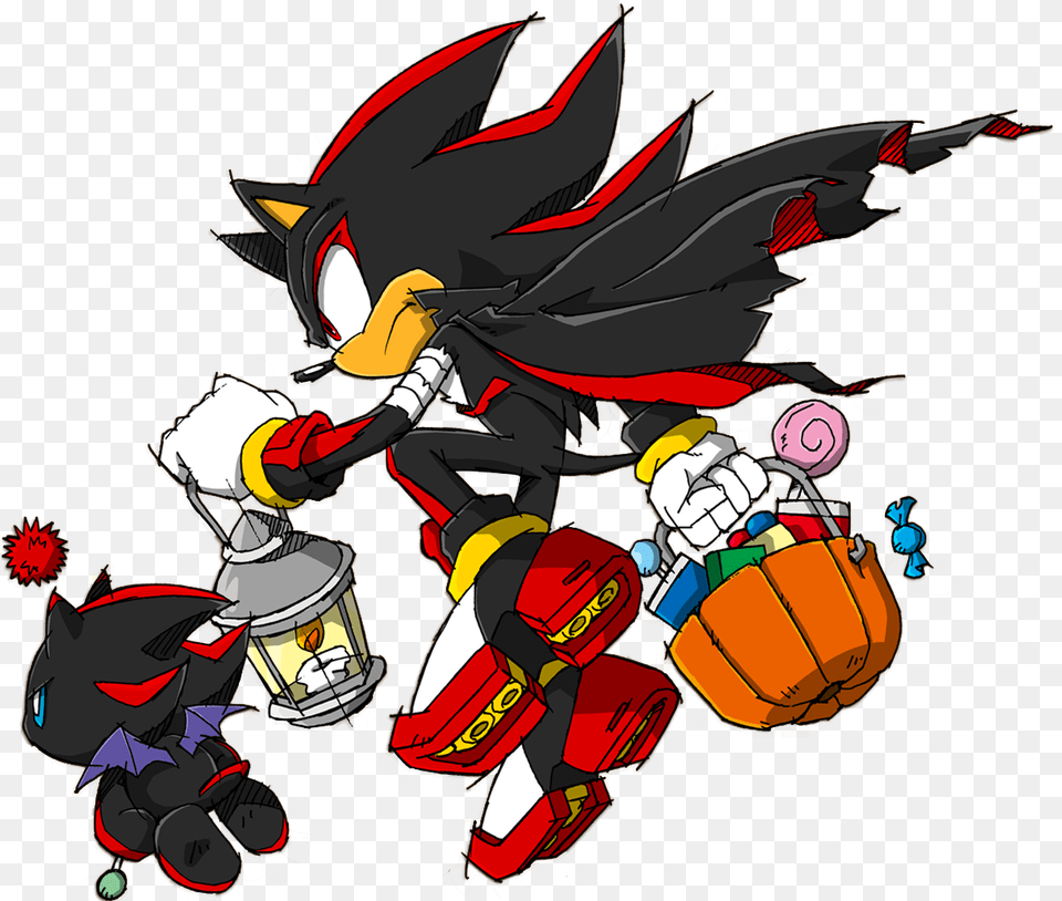 Sonic Channel Shadow The Hedgehog Halloween Costume, Book, Comics, Publication, Baby Free Transparent Png