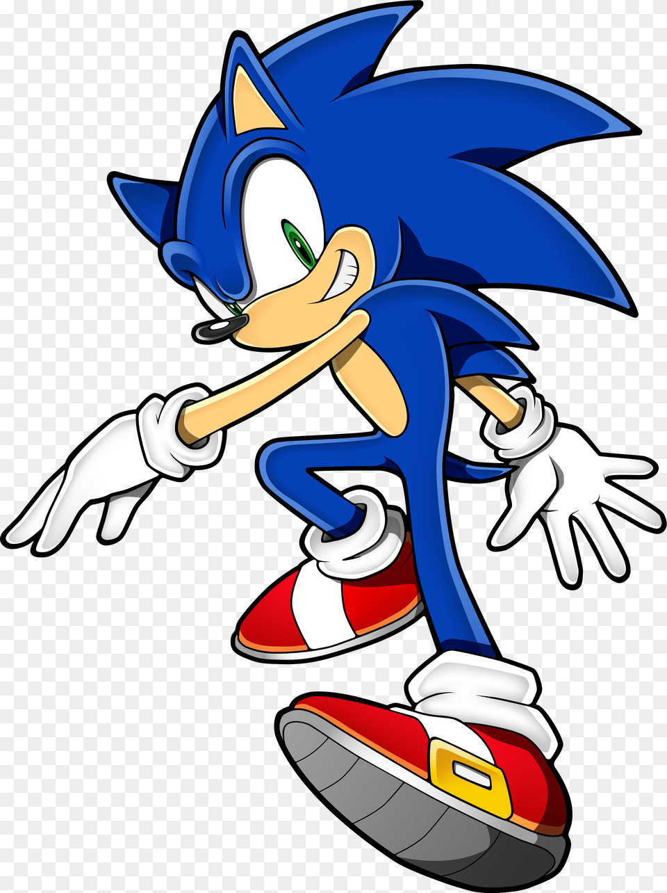 Sonic Channel Style Transparent Sonic, Book, Comics, Publication Free Png Download