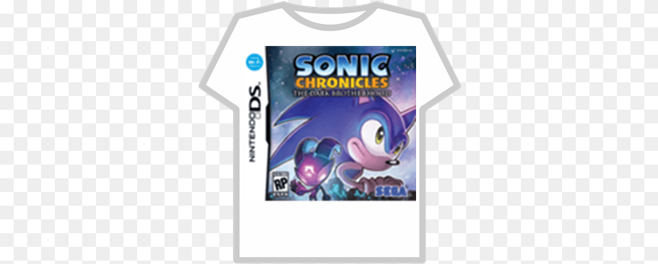 Sonic Chronicles The Dark Brotherhood Roblox Sonic Chronicles The Dark Brotherhood, Clothing, T-shirt Png Image