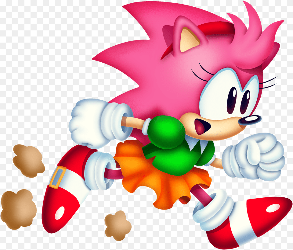 Sonic Classic Amy Rose Free Png