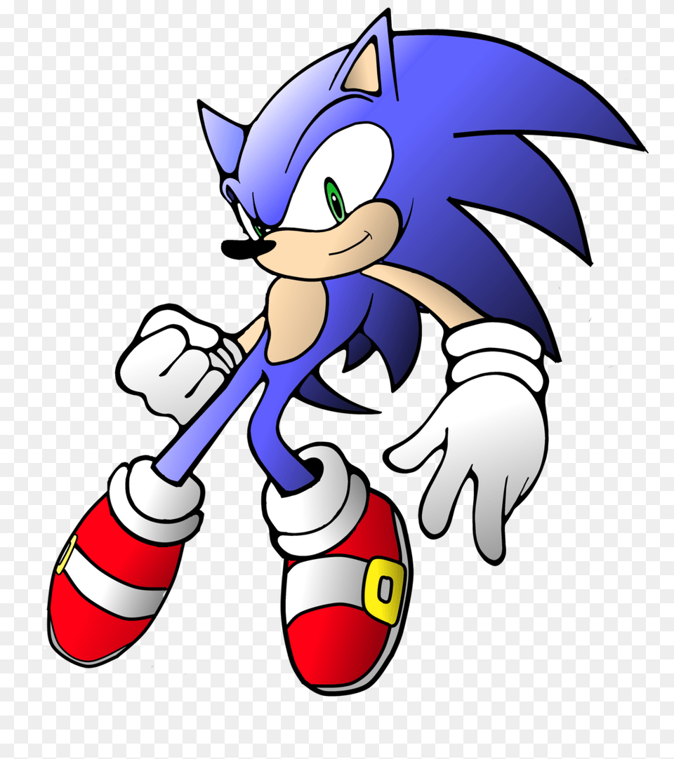 Sonic Clipart, Book, Comics, Publication, Baby Free Png